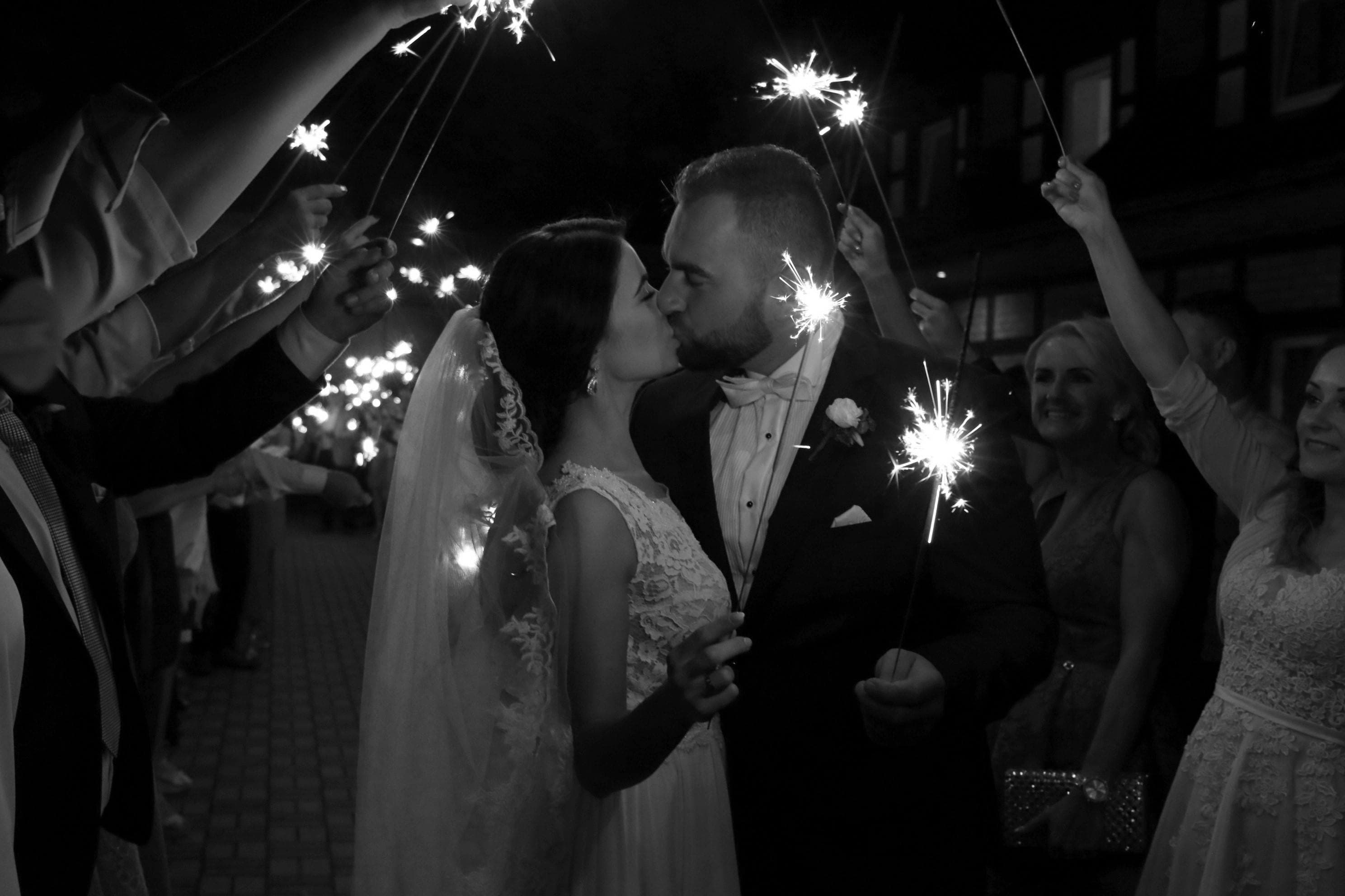 Wedding ceremony arrangement